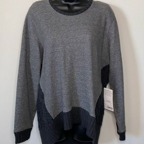 ATHLETA Women’s Madera Merino Wool Blend Sweatshirt Pullover Sweater! - Picture 7 of 7